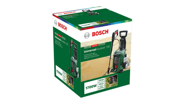 New Genuine Bosch 06008A7B00 UniversalAquatak 130 High-pressure Washer