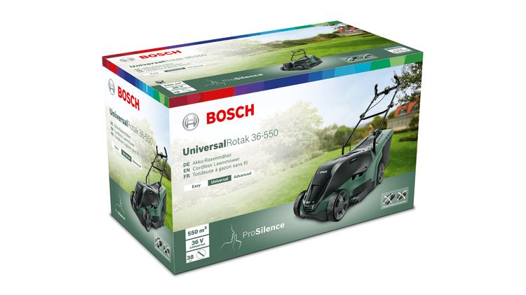 New Genuine Bosch 06008B9506 Rotak 36-550 Cordless Lawnmower