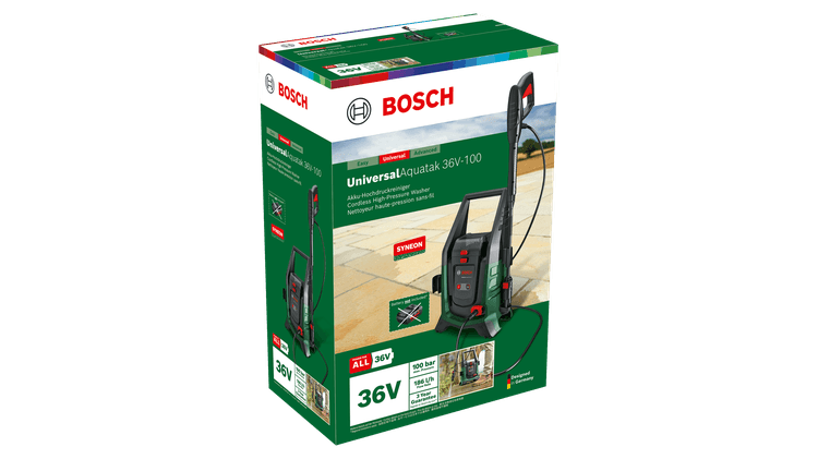 New Genuine Bosch 06008C7000 Aquatak 36V-100 Cordless High-Pressure Washer