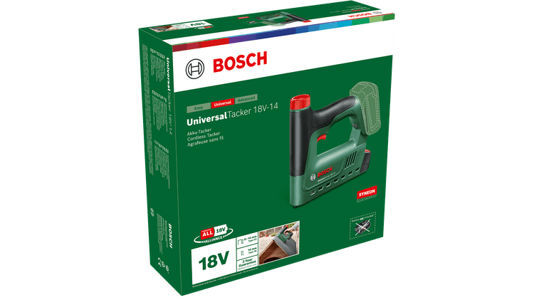 New Genuine Bosch 06032A7000 Tacker 18V-14 Cordless Tacker