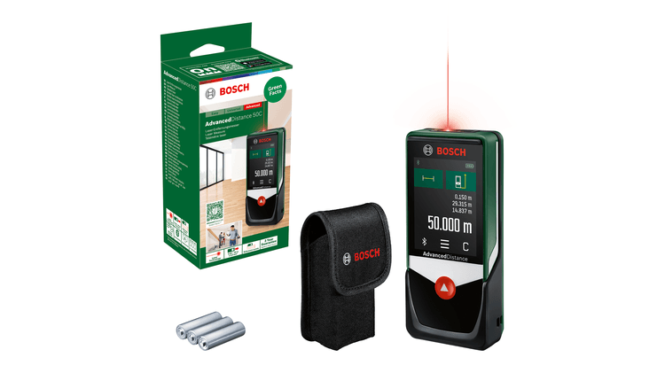 New Genuine Bosch 0603672202 AdvancedDistance 50C Digital Laser Measure