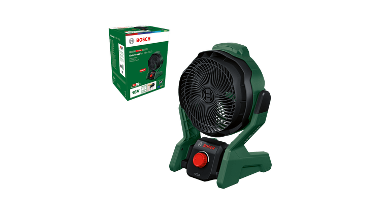 New Genuine Bosch 06039E1000 Fan 18V-1000 Cordless Fan