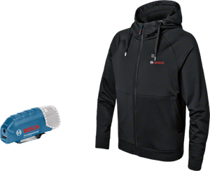 New Genuine Bosch 06188000ES GHH 12+18V XA L Professional Heated Hoodie