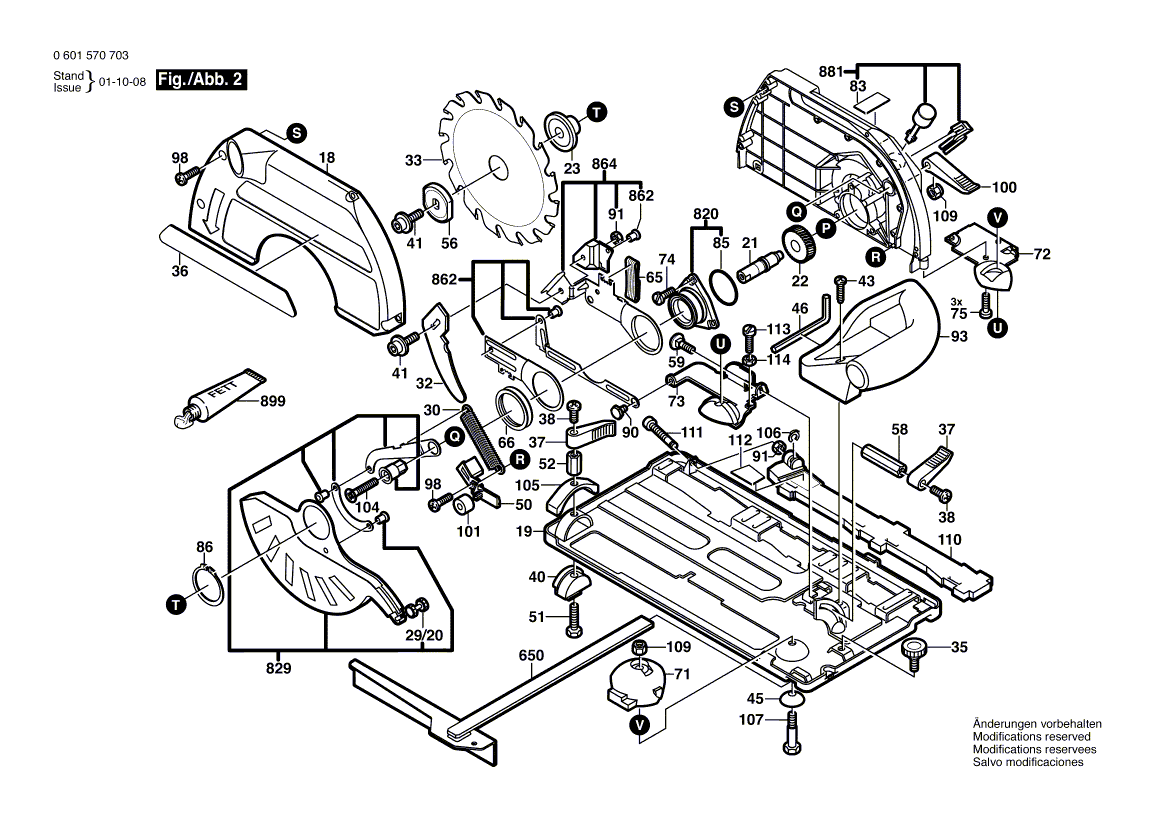 New Genuine Bosch 1600200025 Intermediate Ring