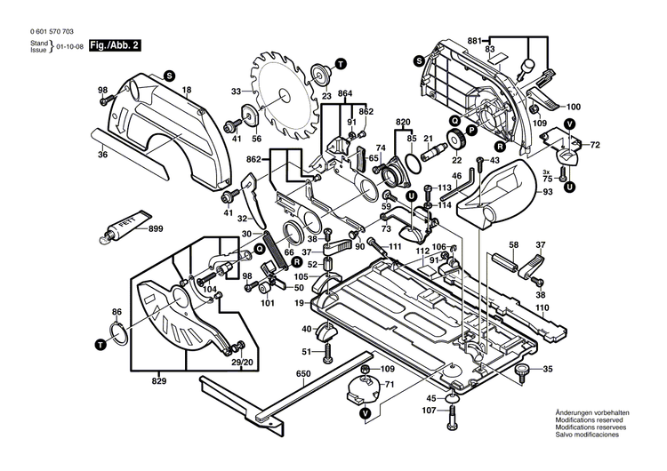 New Genuine Bosch 1600200025 Intermediate Ring