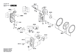 New Genuine Bosch 1600A000U5 Switch