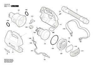 New Genuine Bosch 1600A002MX Wire