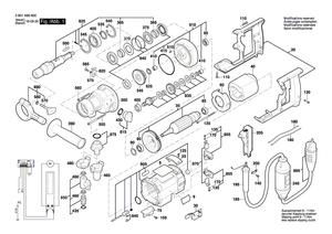 New Genuine Bosch 1600A004YC Protective Washer