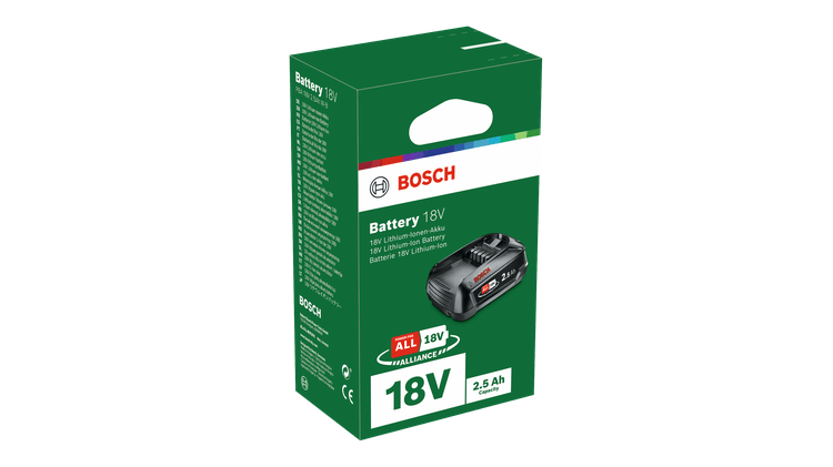 New Genuine Bosch 1600A005B0 Battery pack PBA 18V 2.5Ah W-B Battery Pack