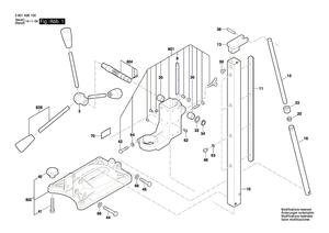 New Genuine Bosch 1600A0083G Head Plate