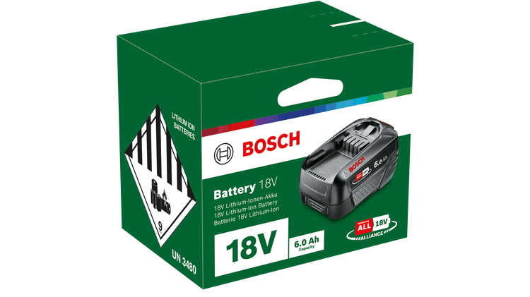 New Genuine Bosch 1600A00DD7 Battery pack PBA 18V 6.0Ah W-C Battery Pack