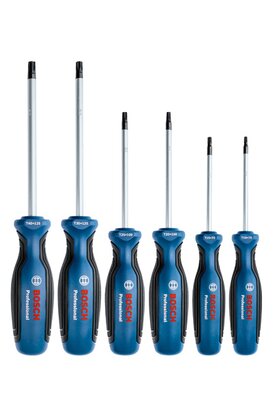 New Genuine Bosch 1600A01V09 Screwdriver Set 6pc TX Professional Combo Kit