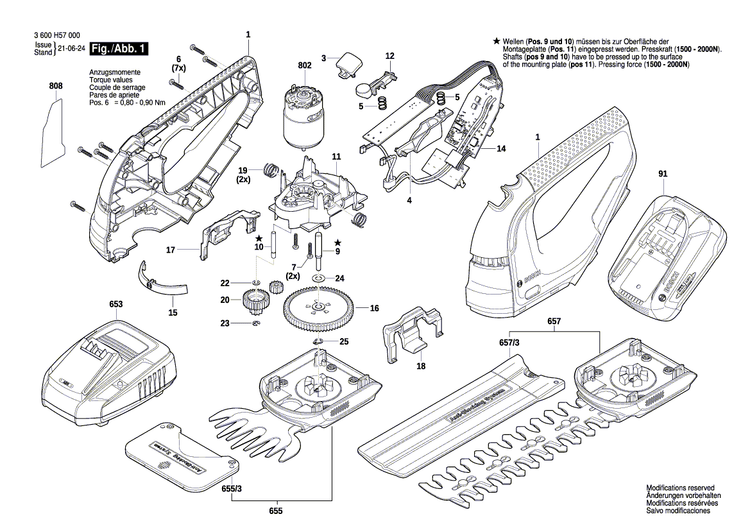 New Genuine Bosch 1600A021EE Printed-Board Assembly