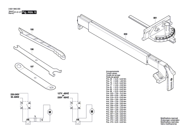 New Genuine Bosch 1600A022CD Gasket