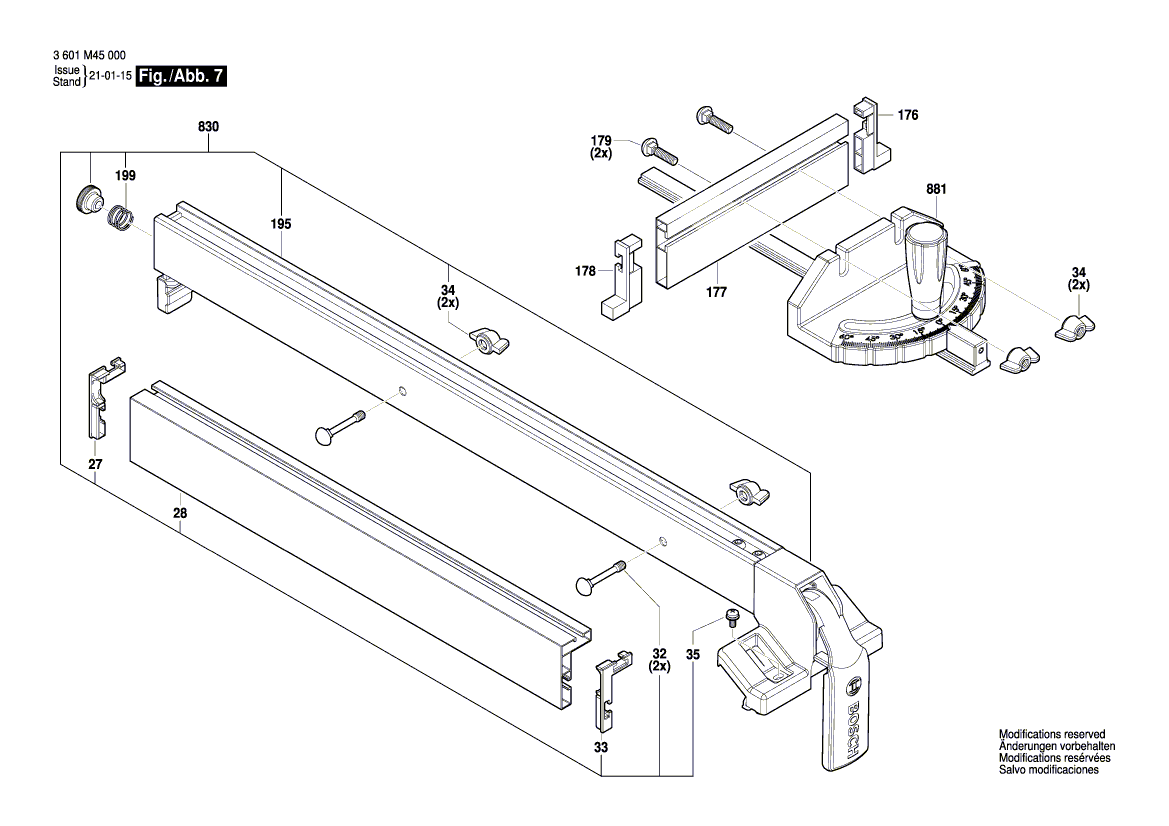 New Genuine Bosch 1600A022CD Gasket