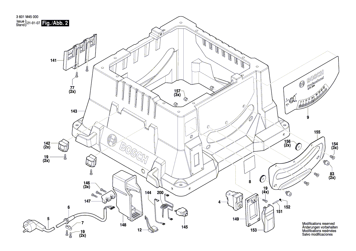 New Genuine Bosch 1600A022F4 Circlip