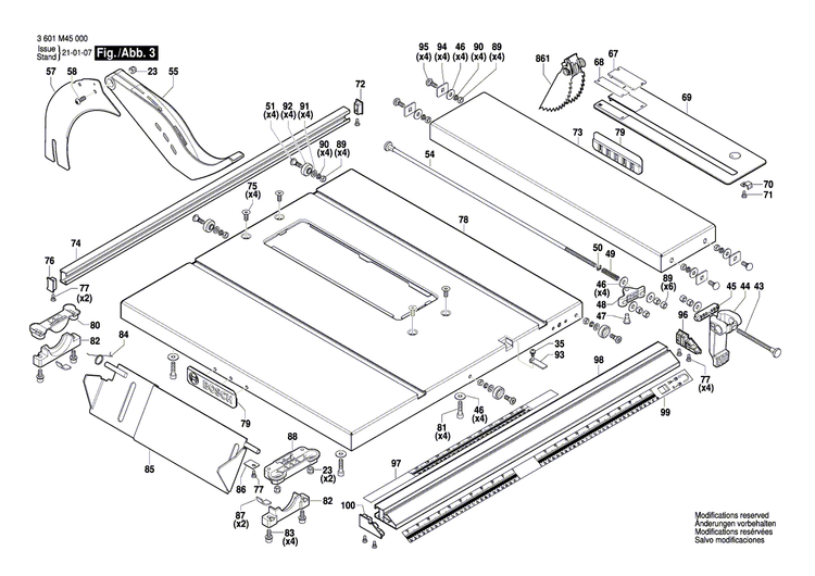 New Genuine Bosch 1600A022FG Shaft