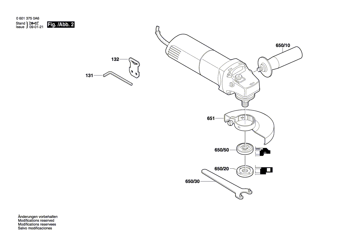 New Genuine Bosch 1605703113 Clamping-Flange