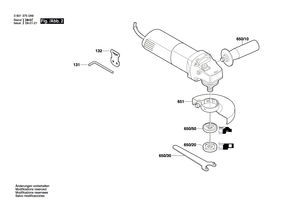 New Genuine Bosch 1605703113 Clamping-Flange