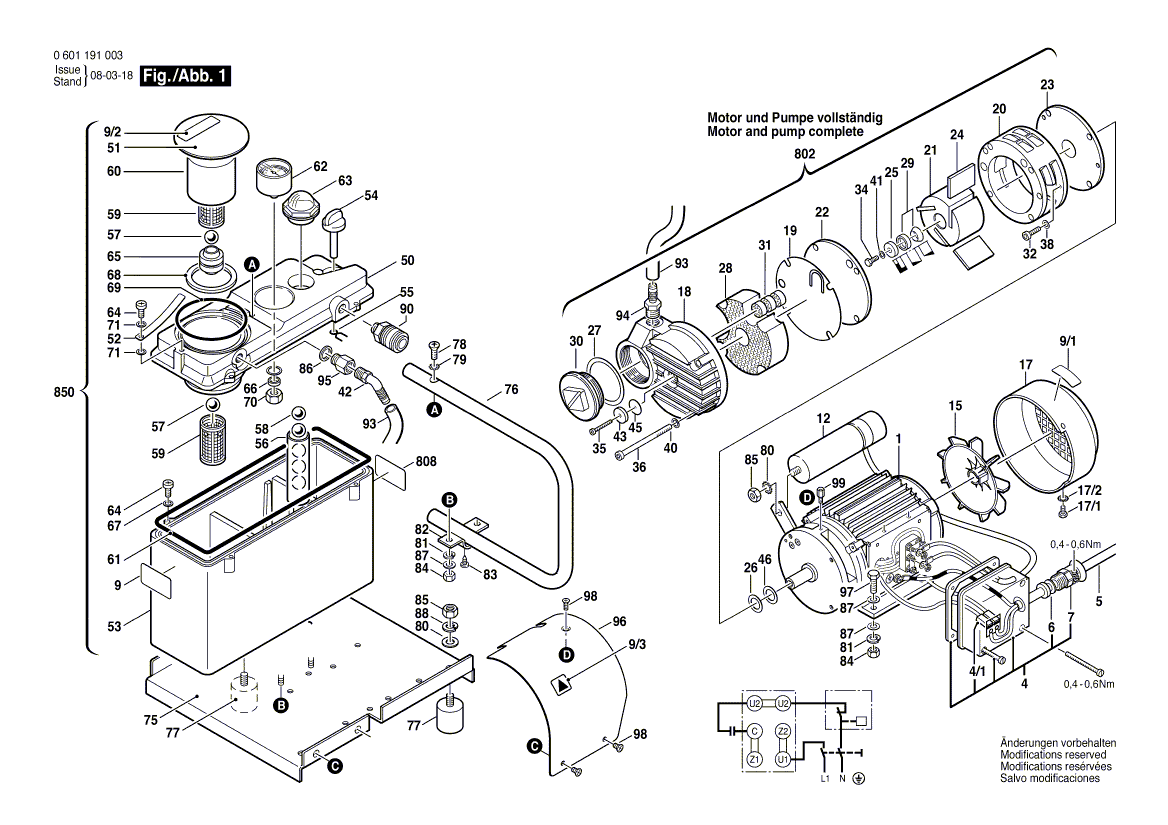 New Genuine Bosch 1609203821 Washer