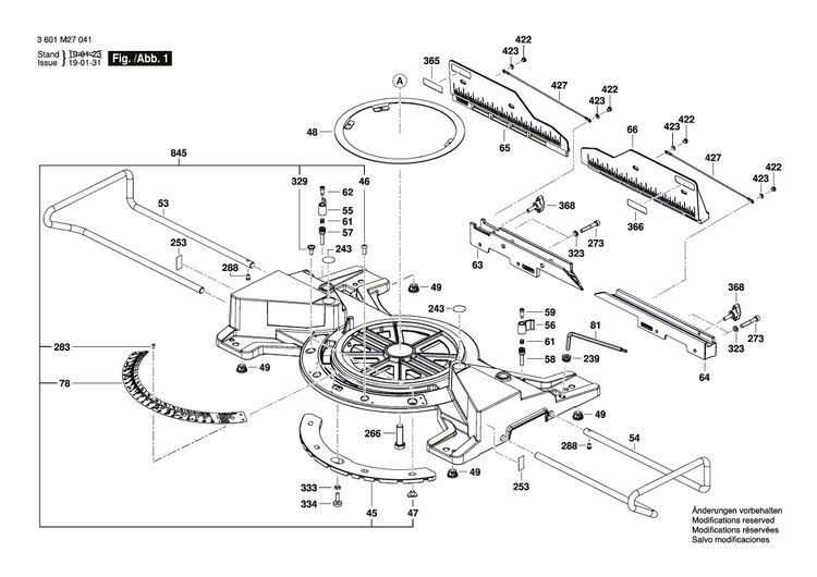 New Genuine Bosch 1609B00294 Cam