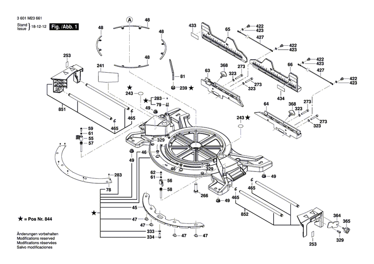 New Genuine Bosch 1609B00384 Gear Cover