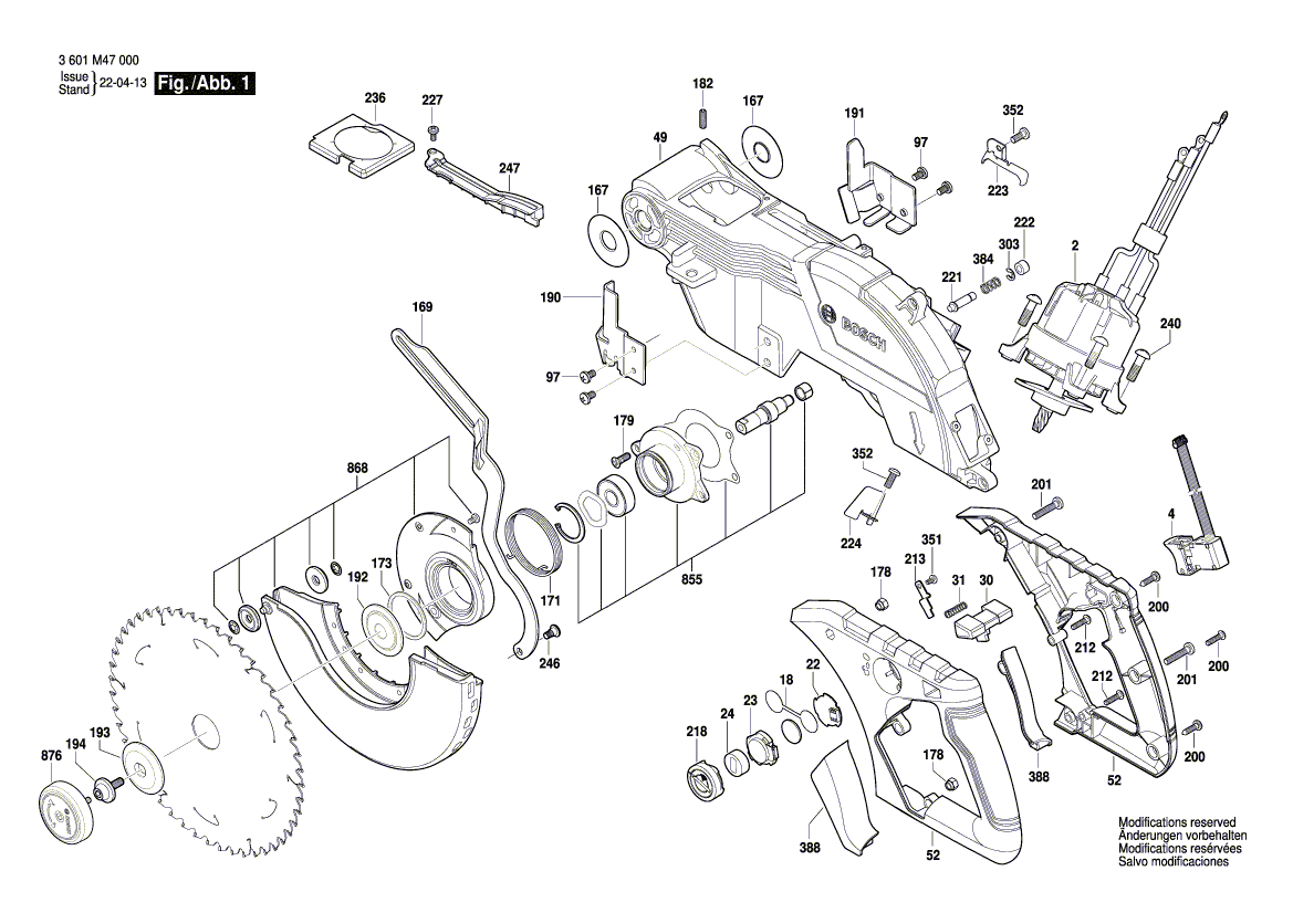 New Genuine Bosch 1609B07123 Label