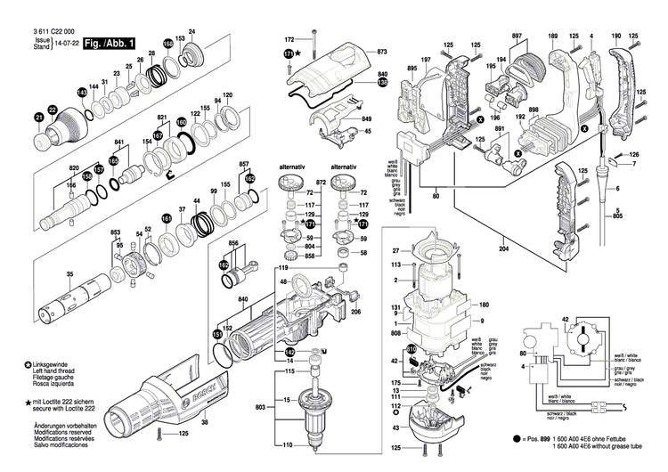 New Genuine Bosch 1613120024 Diaphragm