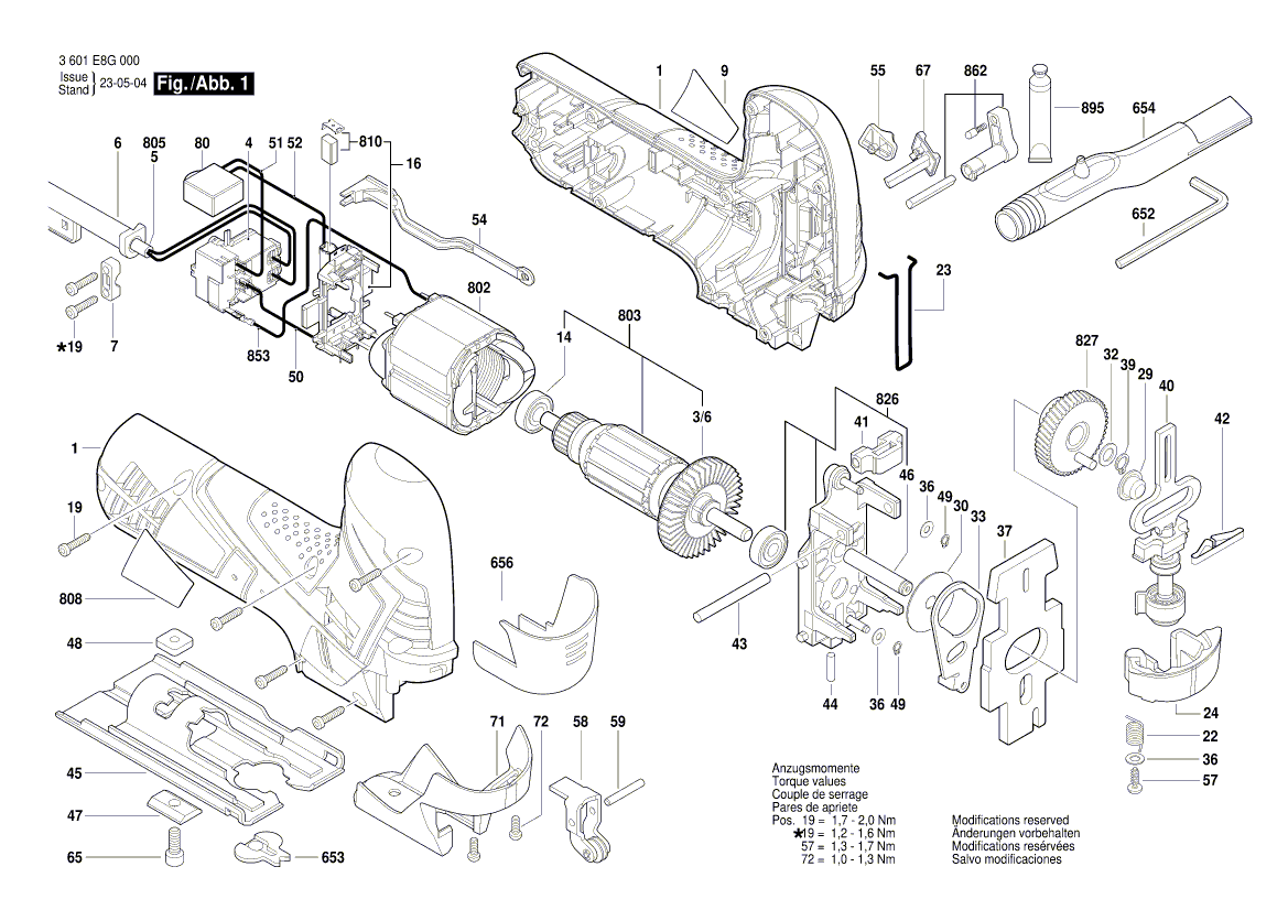 New Genuine Bosch 1619P07162 Base Plate