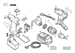 New Genuine Bosch 2608572214 Keyless Chuck