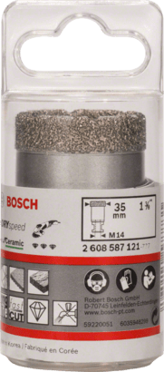 New Genuine Bosch 2608587121 Diamond Cutter Dry Speed