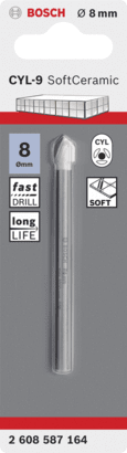 New Genuine Bosch 2608587164 CYL-9 SoftCeramic Tile Drill Bit For rotary