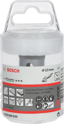 New Genuine Bosch 2608599030 X-LOCK Diamond Cutter Best for Ceramic Dry Speed