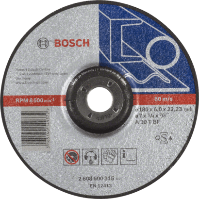 New Genuine Bosch 2608600315 Expert for Metal Grinding Disc For large angle