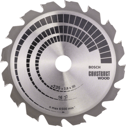 New Genuine Bosch 2608640636 Construct Wood Circular Saw Blade