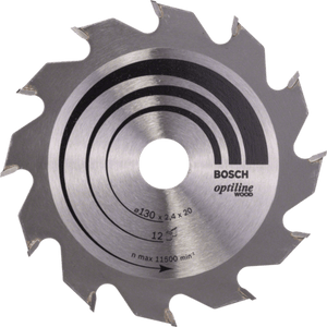 New Genuine Bosch 2608641167 Optiline Wood Circular Saw Blade