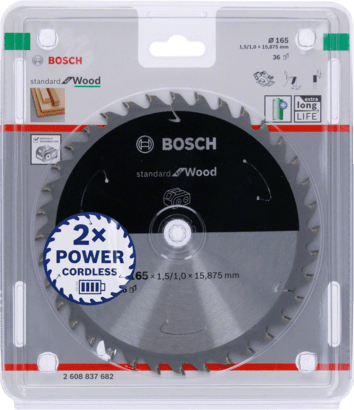 New Genuine Bosch 2608837671 Standard for Wood Circular Saw Blade For Cordless