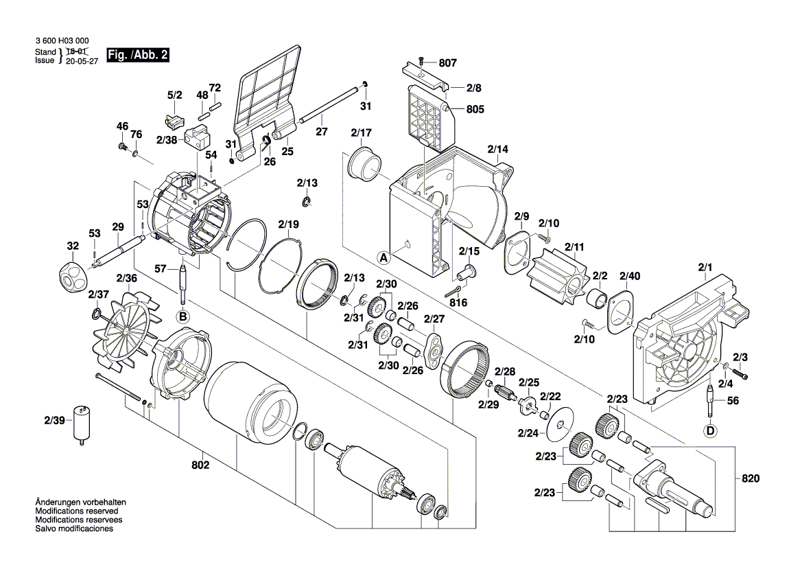 New Genuine Bosch 2609003519 Nameplate