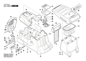 New Genuine Bosch 2609003519 Nameplate