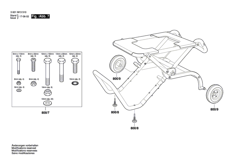 New Genuine Bosch 2610016564 Screw