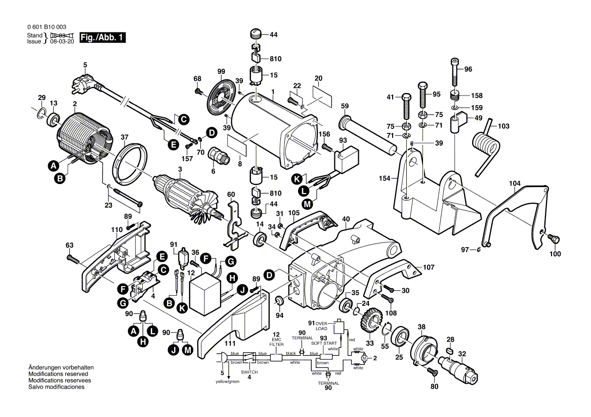 New Genuine Bosch 2610911655 Rotor