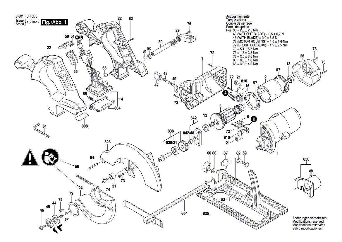 New Genuine Bosch 2610935245 Push-Button