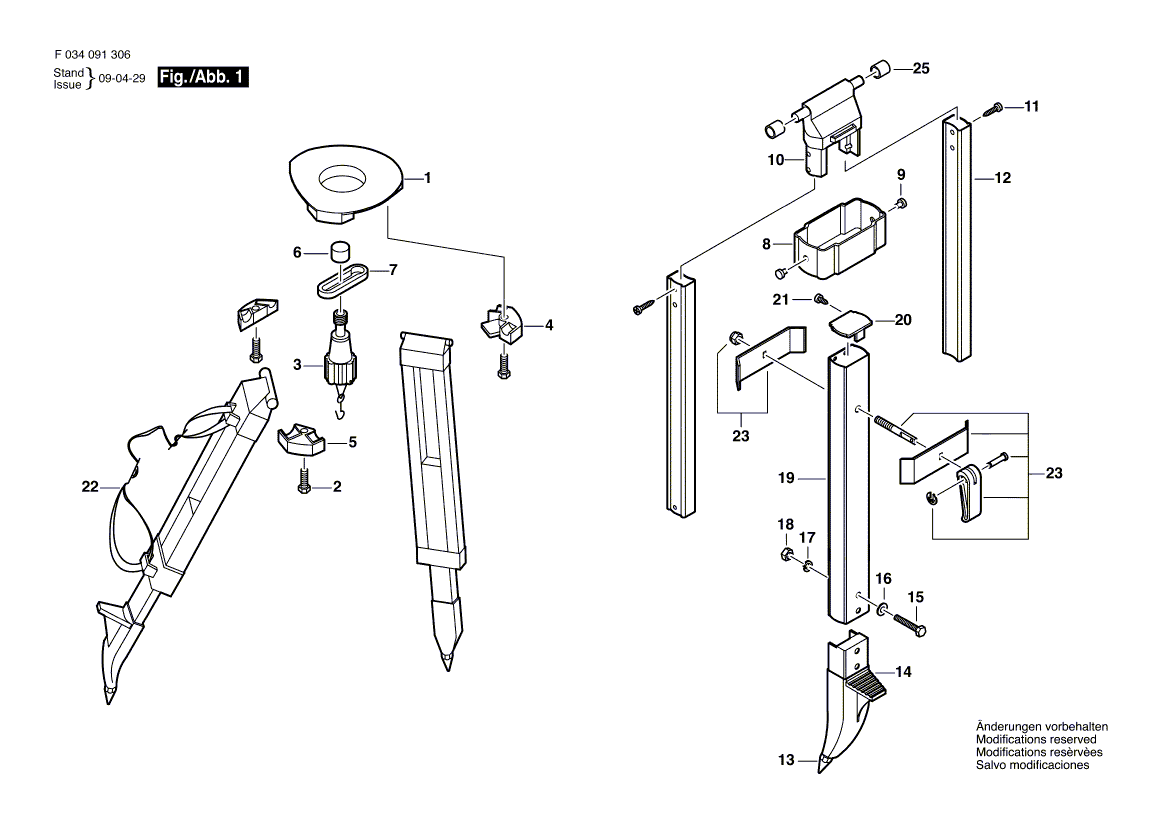 New Genuine Bosch 2610A09385 Head