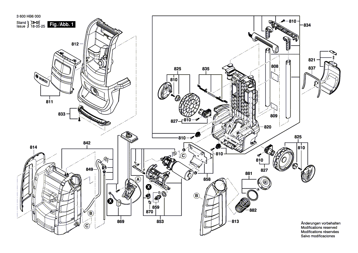 New Genuine Bosch F016F05289 Electronic Assembly