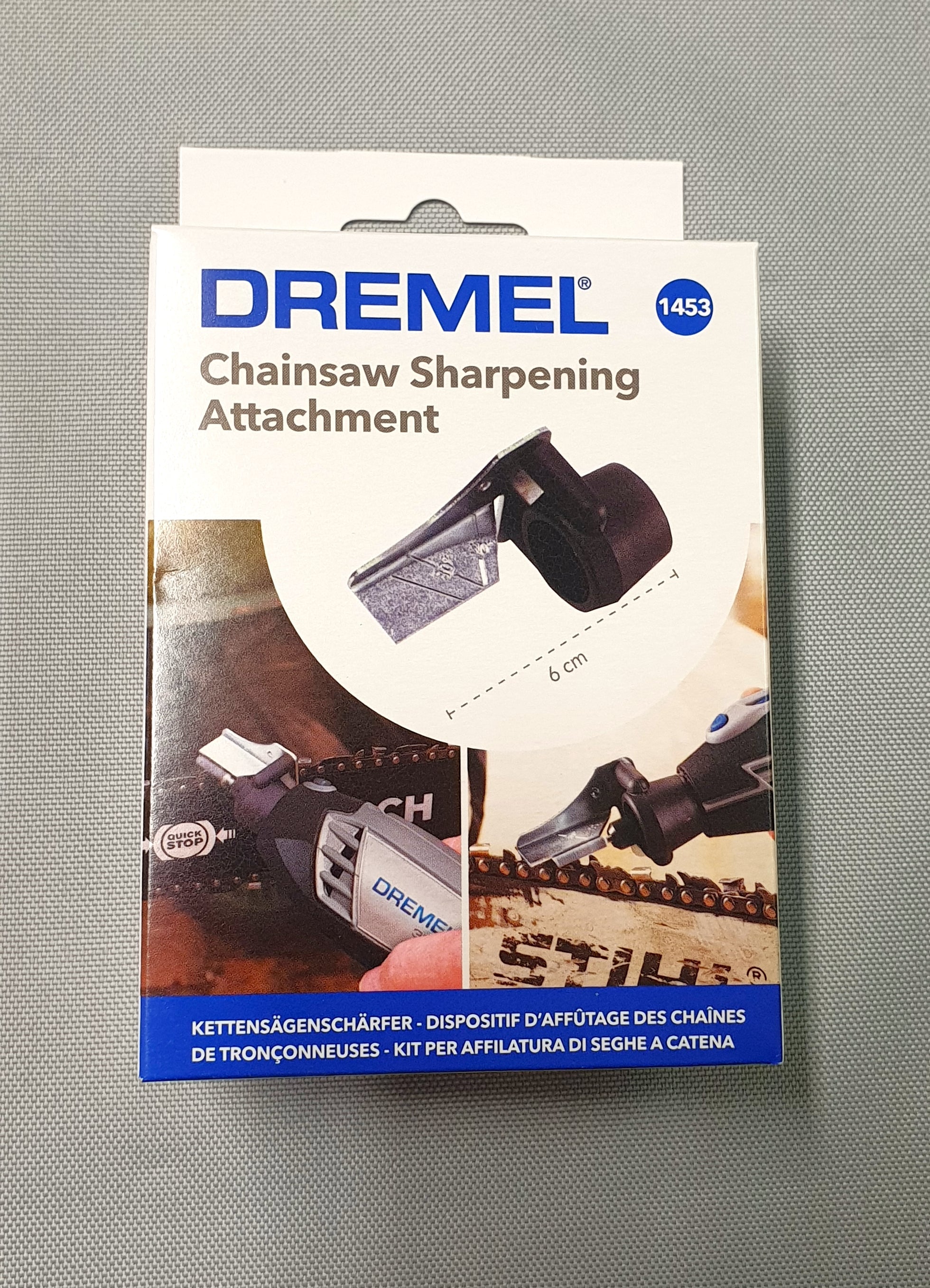 New Genuine Dremel 1453 Chainsaw Sharpening Attachment