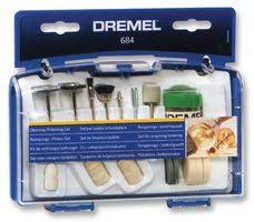 New Genuine Dremel 26150684JA Cleaning / Polishing Set (684) Accessory Kits