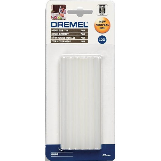 New Genuine Dremel 2615GG02JA ® 7 mm Multipurpose Low Temp Glue Sticks (GG02)