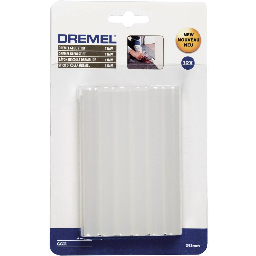 New Genuine Dremel 2615GG11JA ® 11 mm Multipurpose High Temp Glue Sticks (GG11)