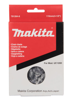 New Makita 791284-8 Saw Chain 16cm/6-1/4", 1/4" ,1.3mm, 42H for DUC121