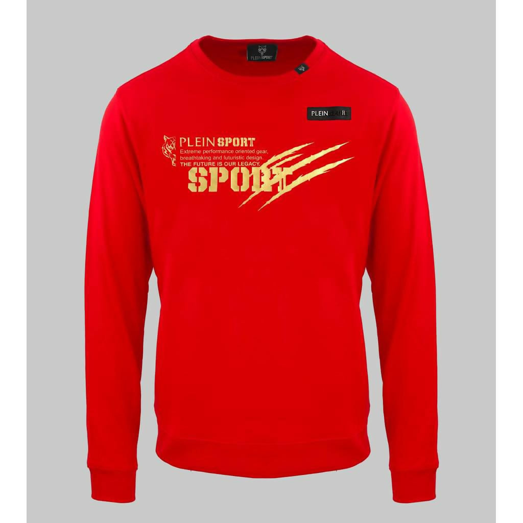 SPlein Sport Mens Sweatshirt Red